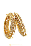 Gold Finished Bangles by PTJ